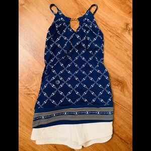 Sexy Gold Chain Keyhole Tank